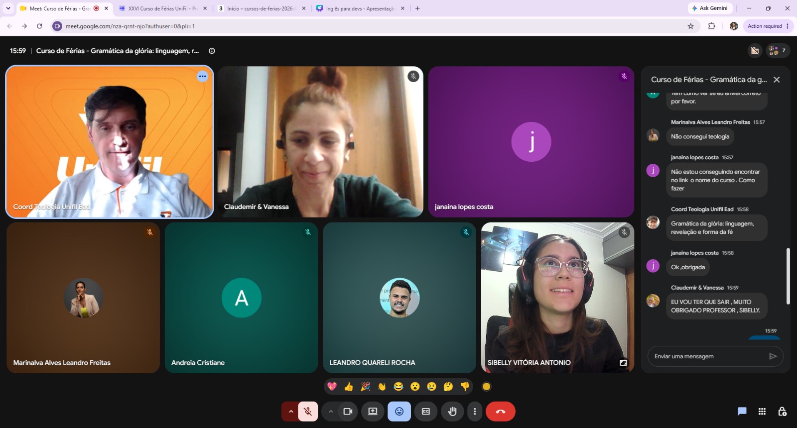 Live de Gramática da glória: linguagem, revelação e forma da fé