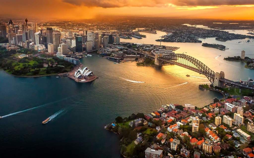 Imagem da cidade de Sydney na Australia