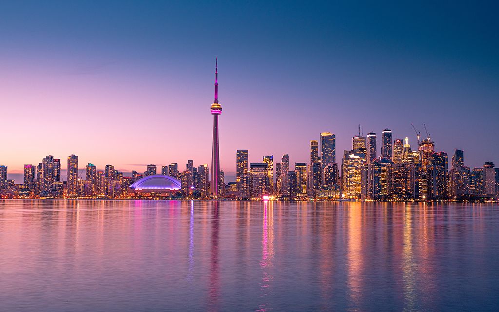 Imagem da cidade de Toronto no Canadá